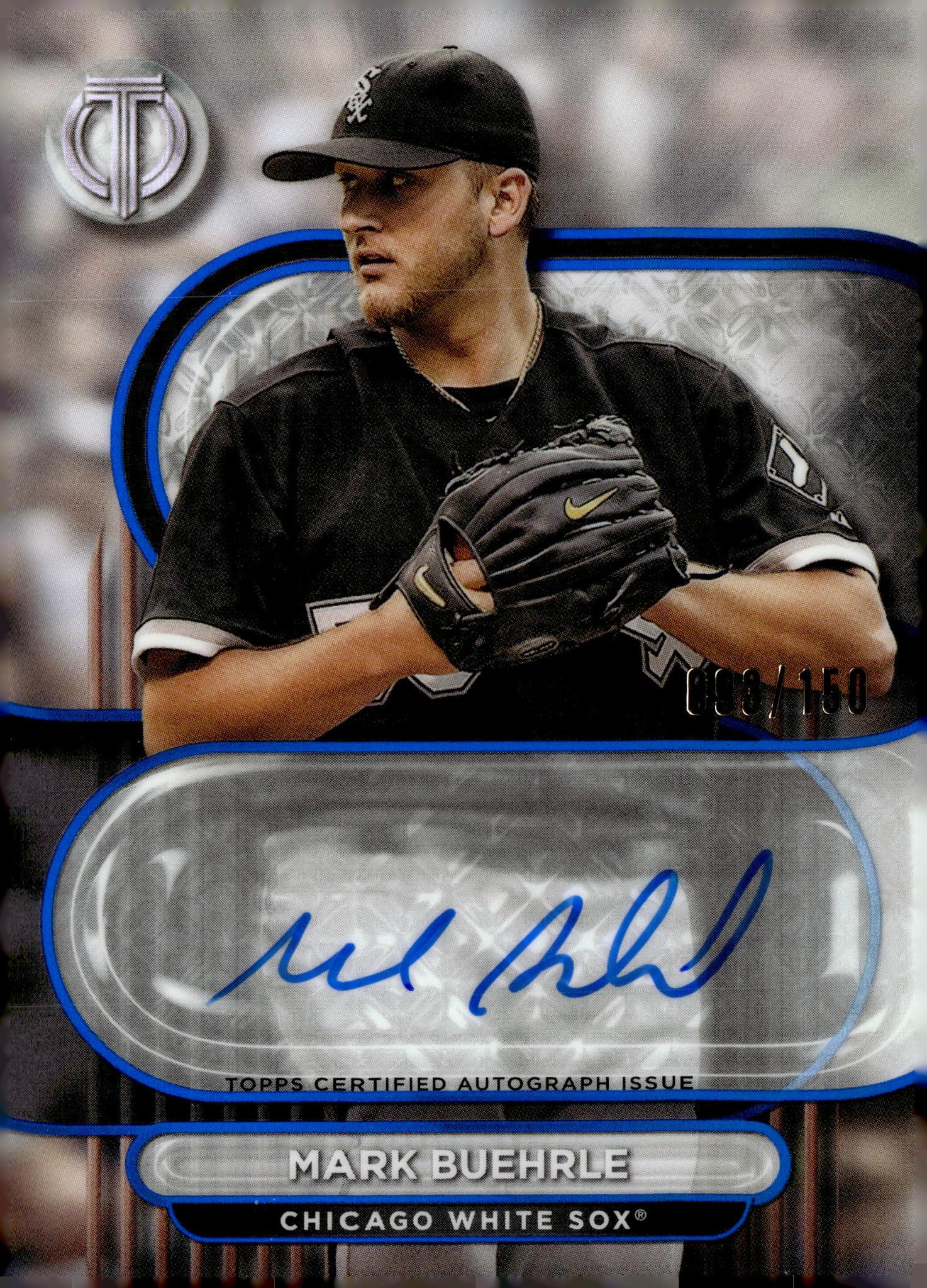 2024 Topps Tribute #TA-MB Mark Buehrle Blue /150 Auto