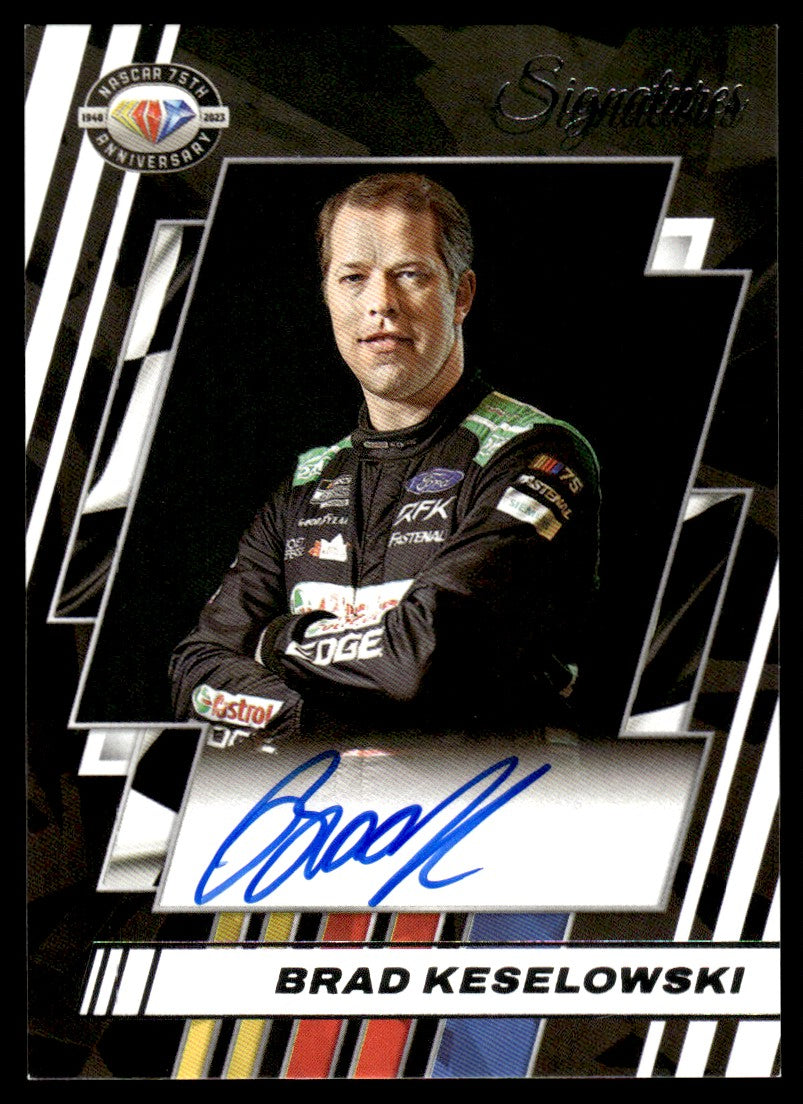 2023 Donruss Signatures Auto Brad Keselowski