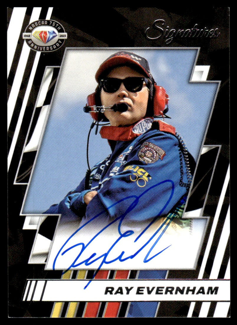 2023 Ray Evernham Panini Donruss Racing Signatures   #75-RE Auto