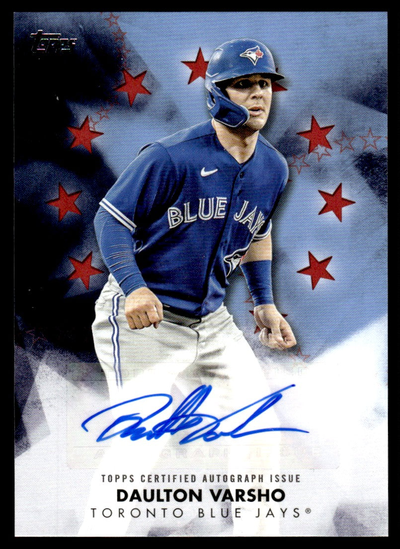 2024 Topps Baseball Stars Daulton Varsho #BSA-DV Auto /25