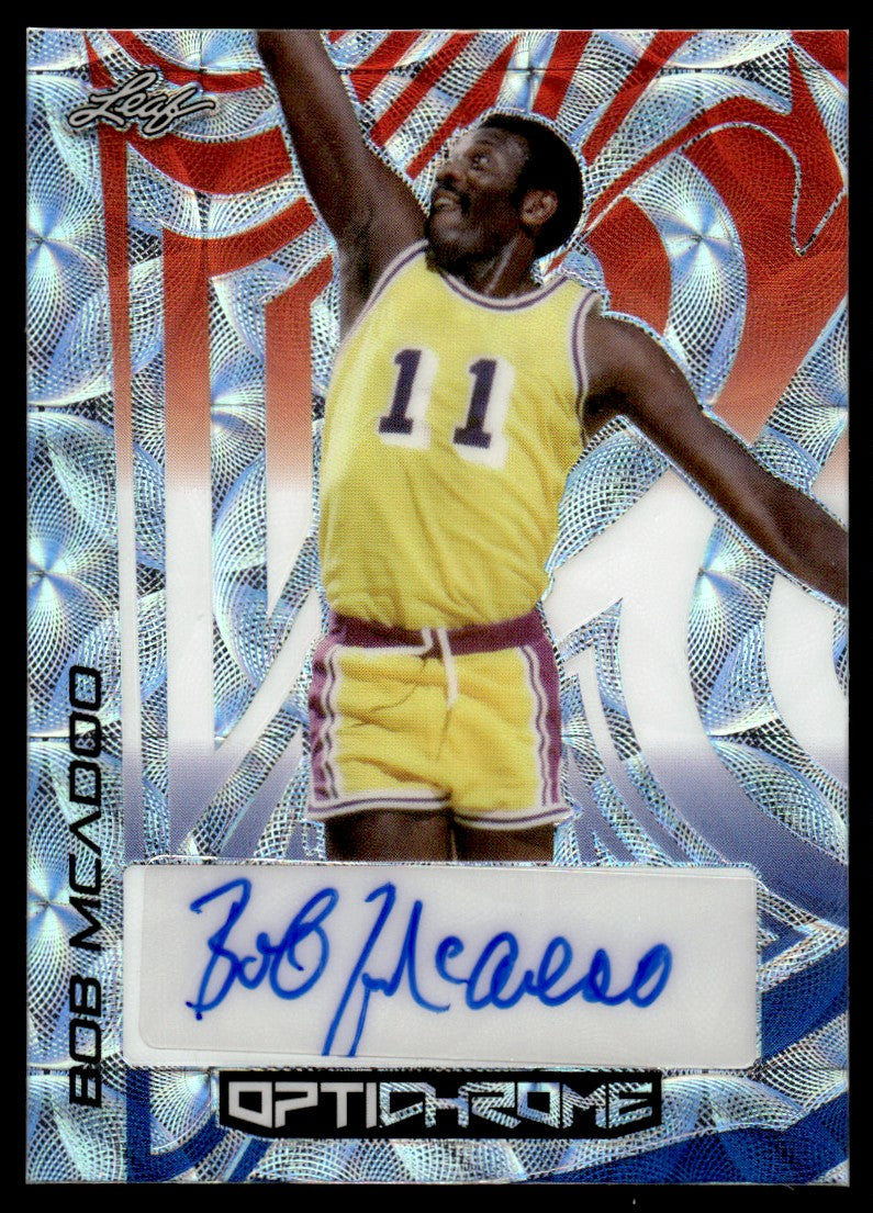 2023 Leaf Optichrome Bob McAdoo 1/1 Auto #BA-BM2