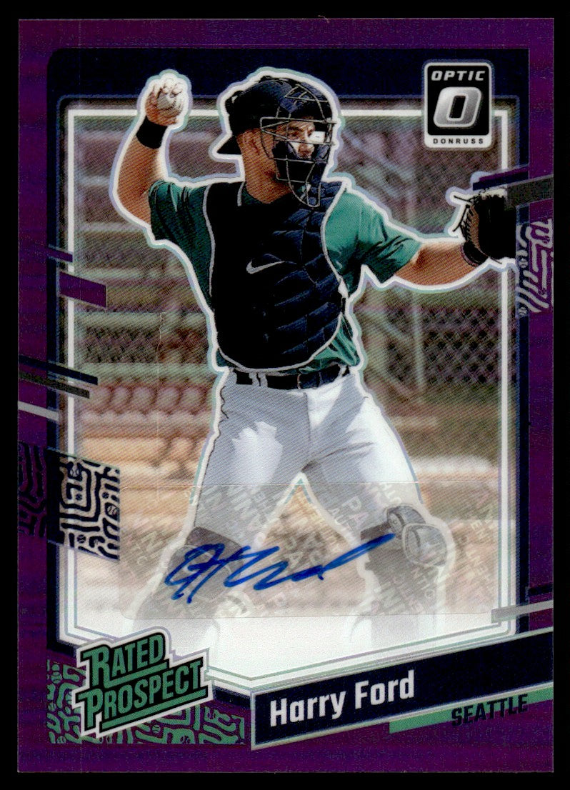 2023 Panini Donruss Optic Prospect Auto /99 Harry Ford