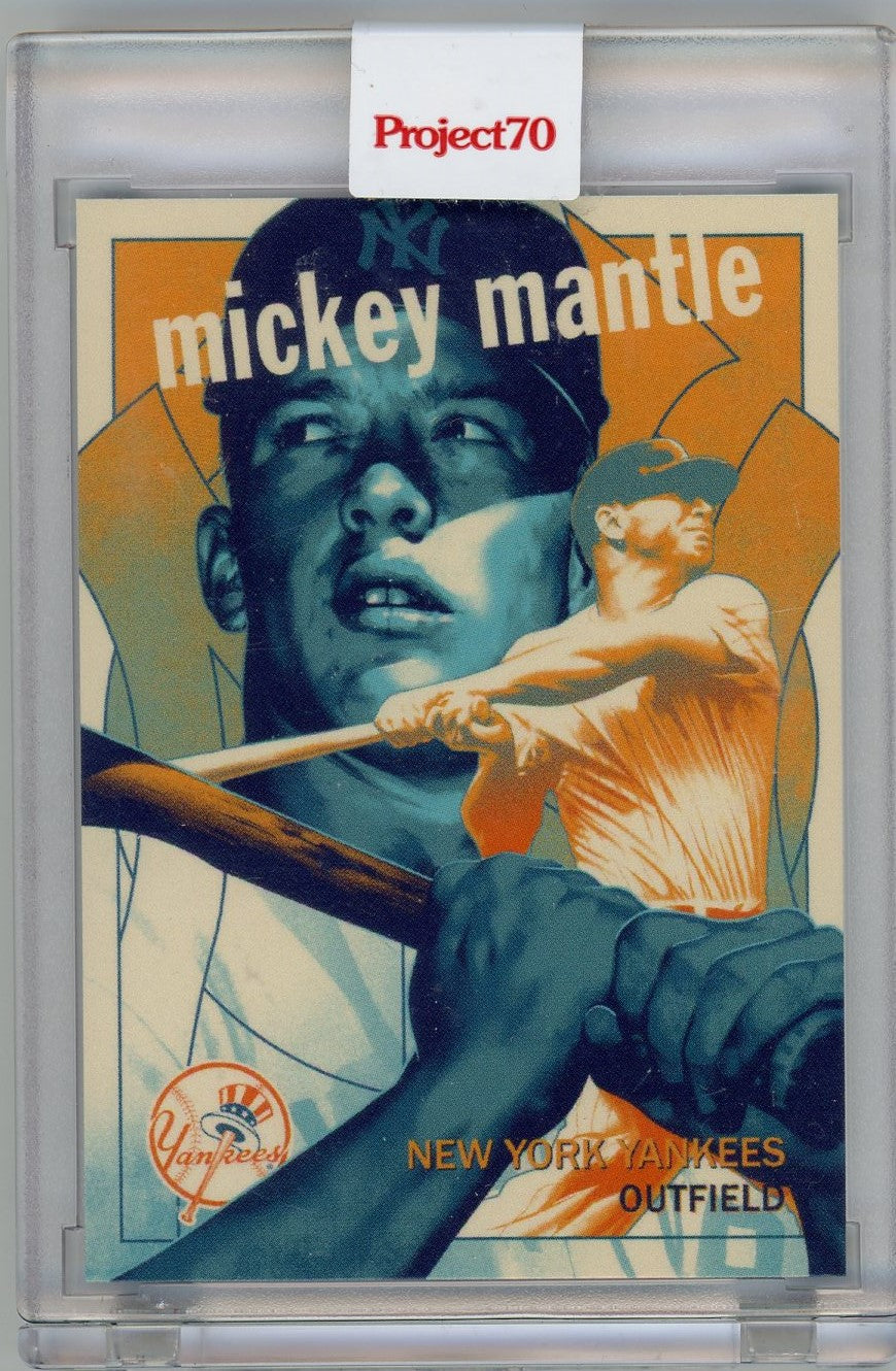 2021 Topps Project70 460 Mickey Mantle 1959 Topps Baseball     New York Yankees