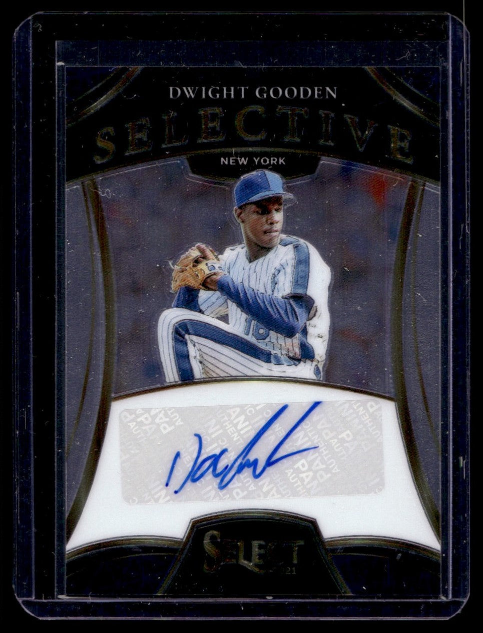 2021 Panini Select Dwight Gooden Selective Signatures Auto /49