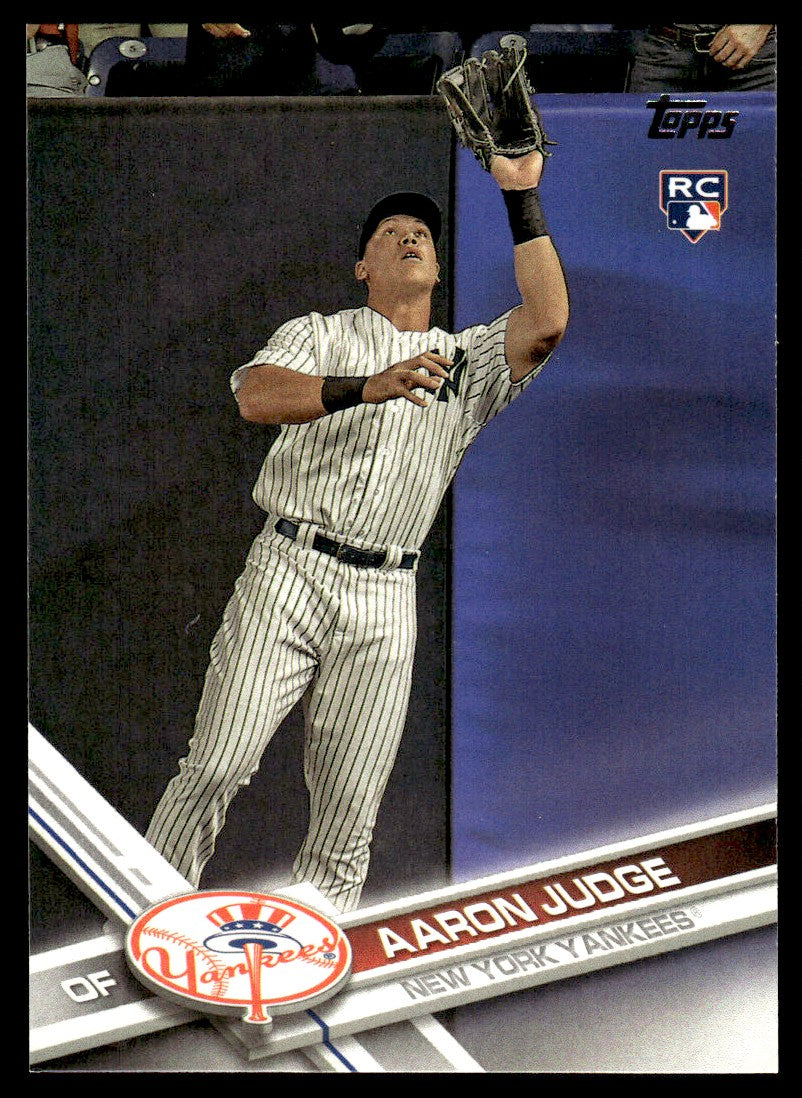 2017 Topps 287 Aaron Judge Series 1 Rookie