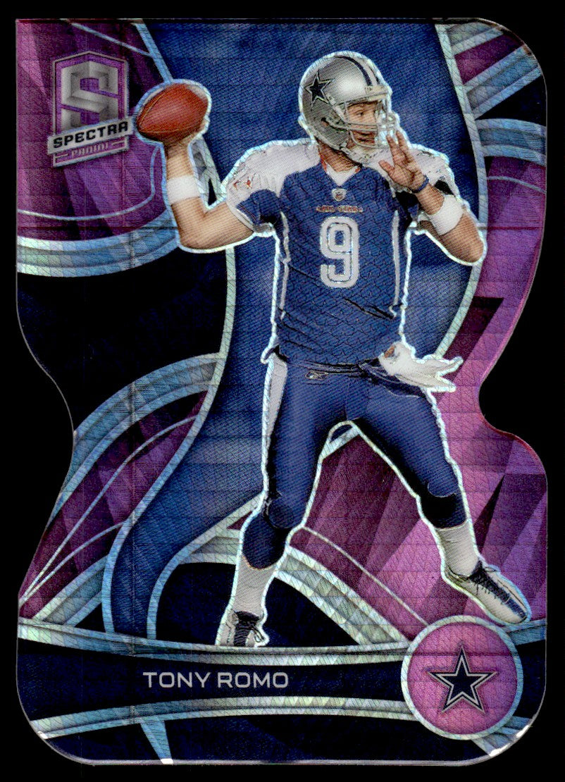 2022 Panini Spectra Prizm Tony Romo #122 /20