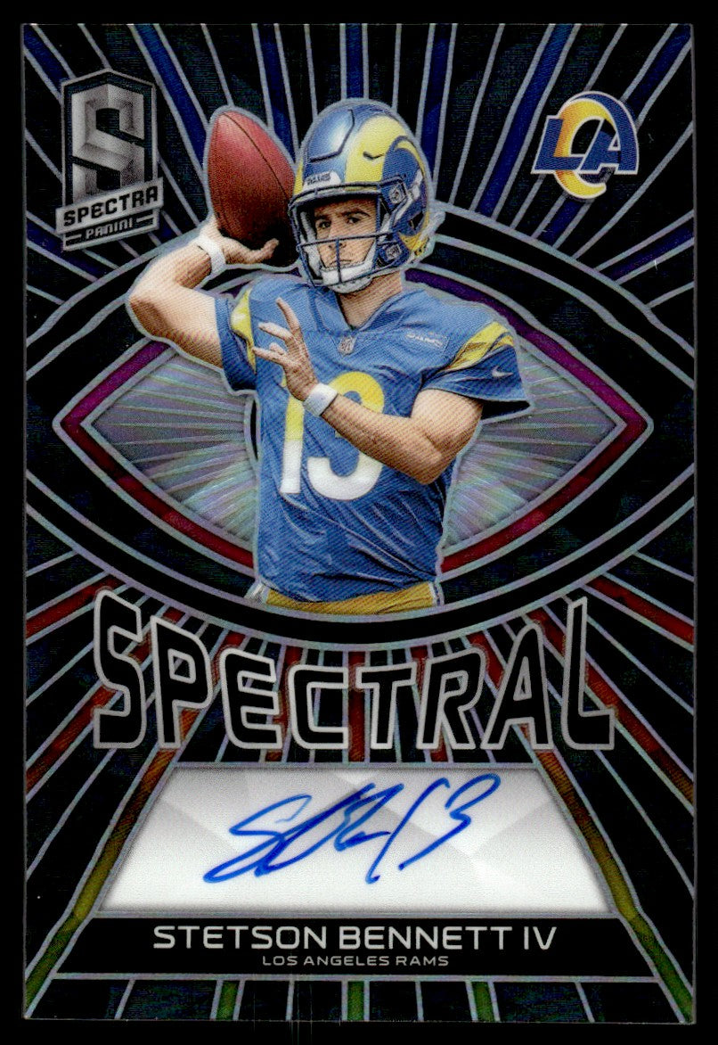 2023 Panini Spectra SS-SB Stetson Bennett IV Spectral  /149 Auto