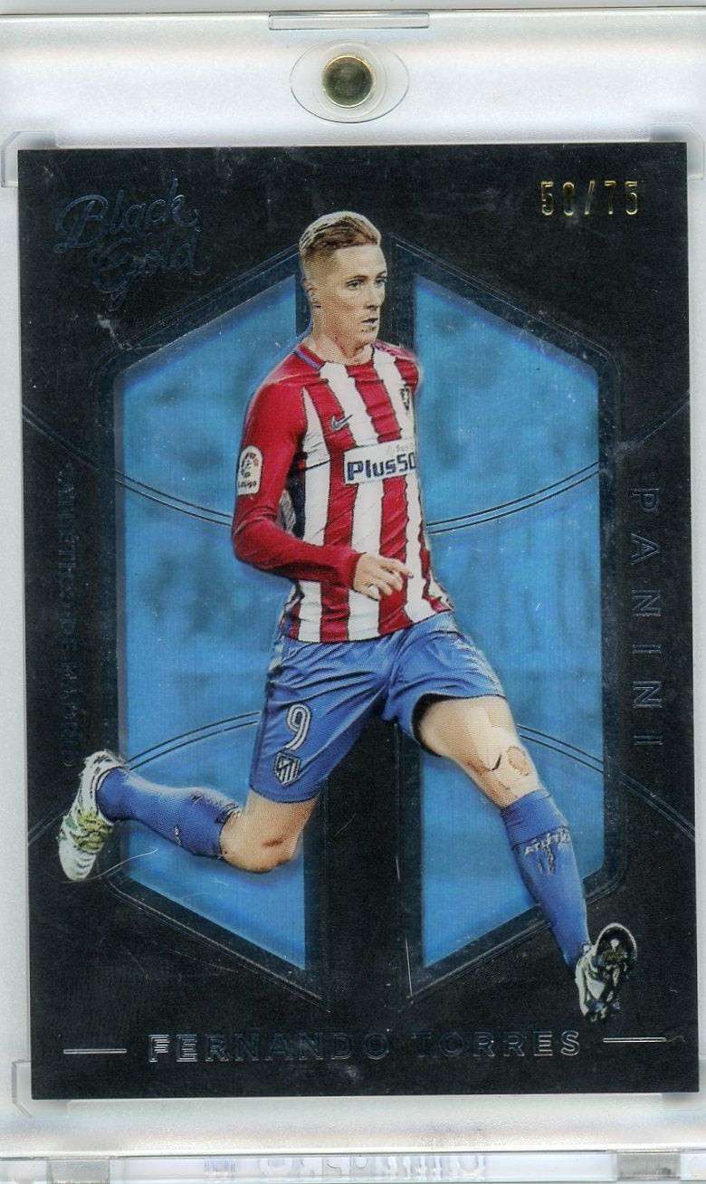 2016 Panini Black Gold Soccer 2 Fernando Torres Uncommon  /75