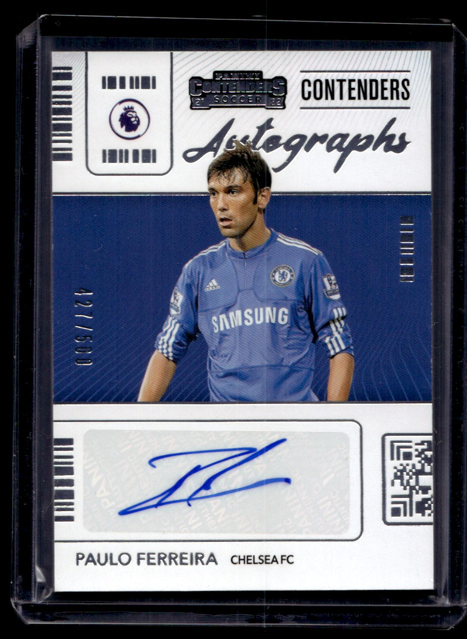 2021 Panini Chronicles Contenders CA-PFR Paulo Ferreira Autographs  /500