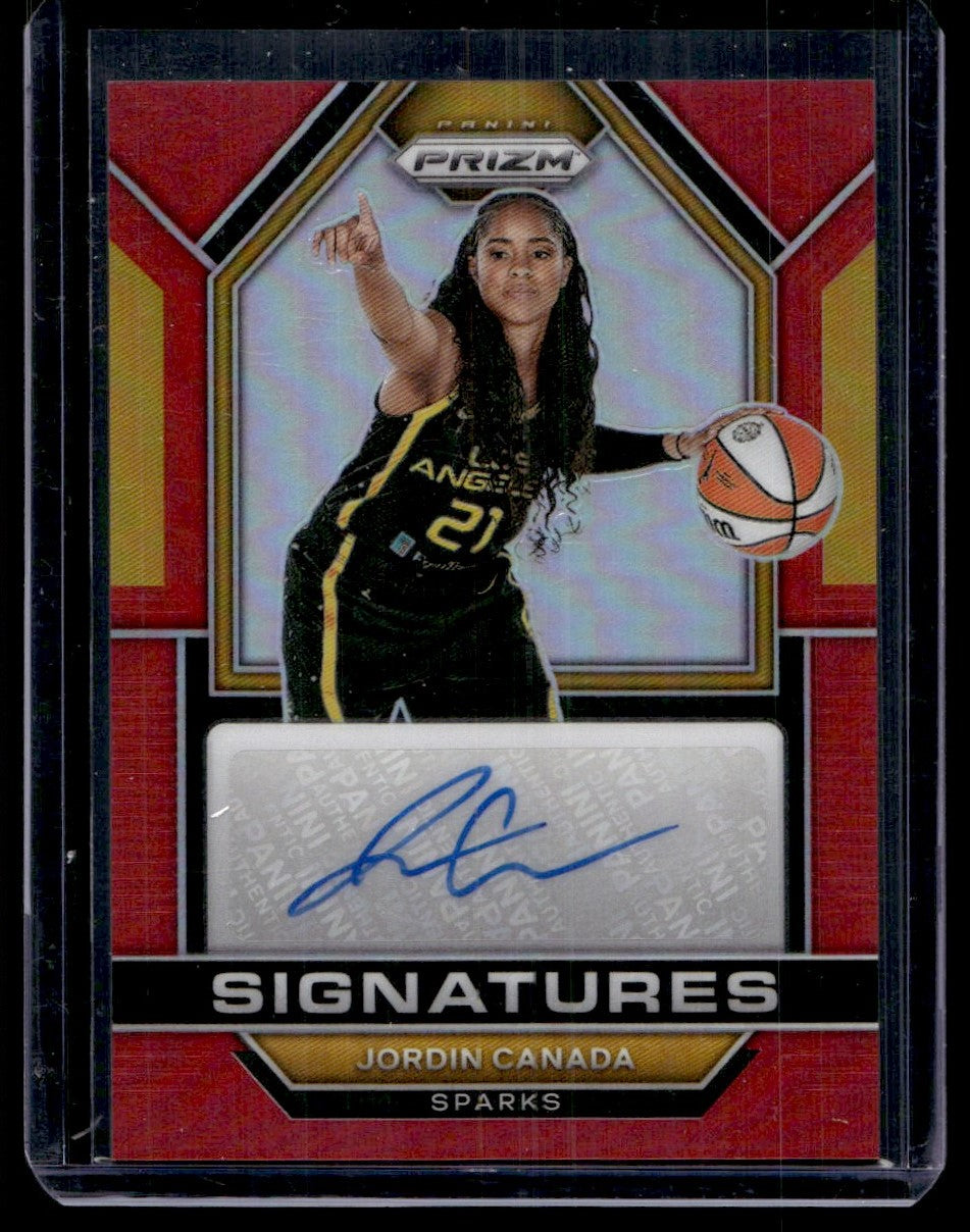 2023 Panini Prizm SG-JCN Jordin Canada Signatures /99 Auto Los Angeles Sparks