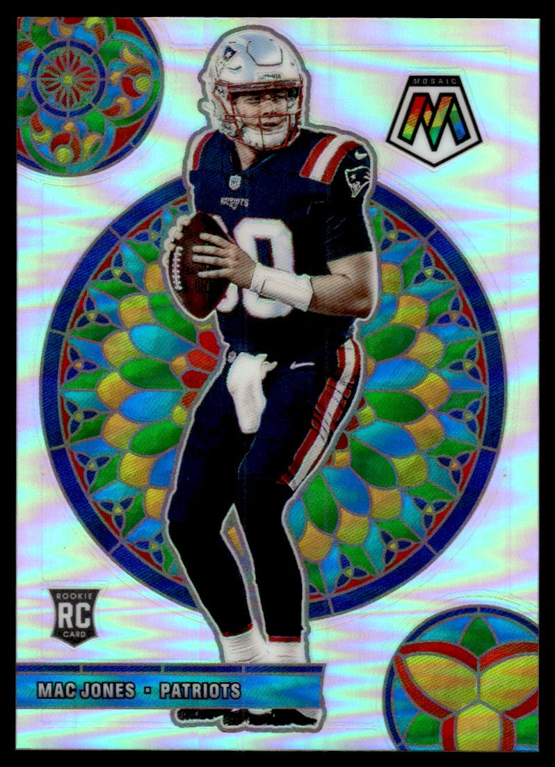 2021 Panini Mosaic Stained Glass Mac Jones #GM-23 RC