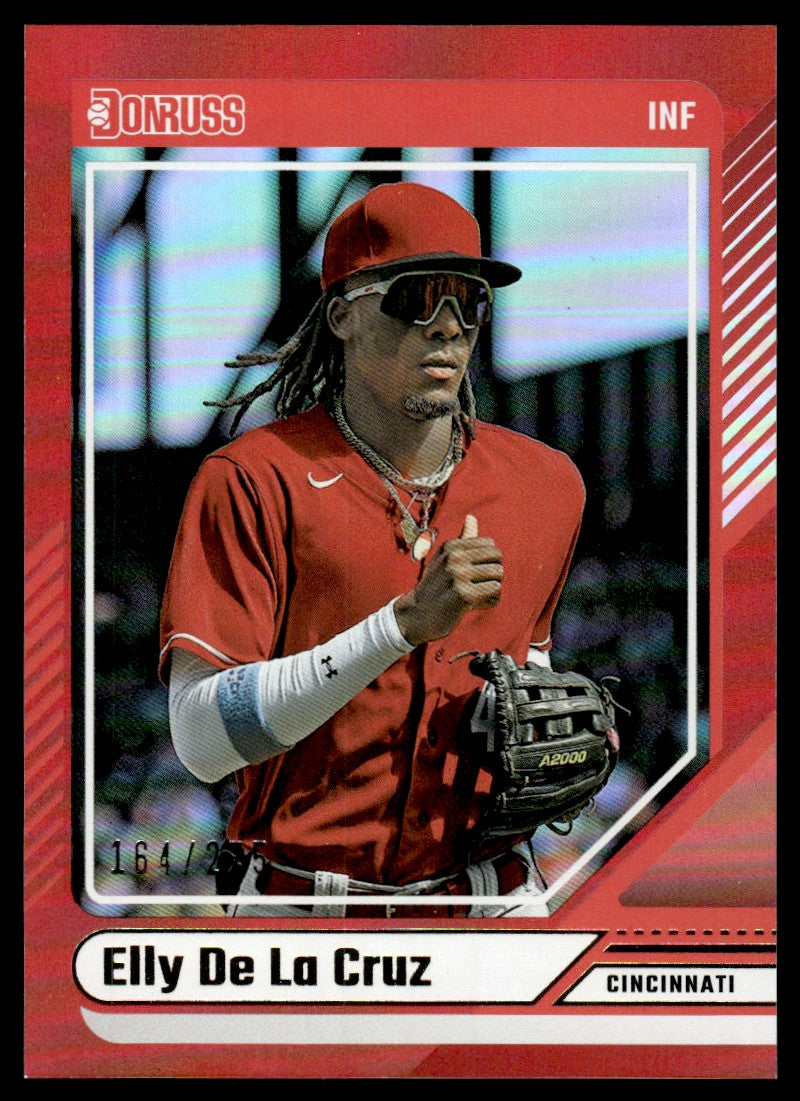 2024 Panini Donruss #18 Elly De La Cruz /275 Cincinnati