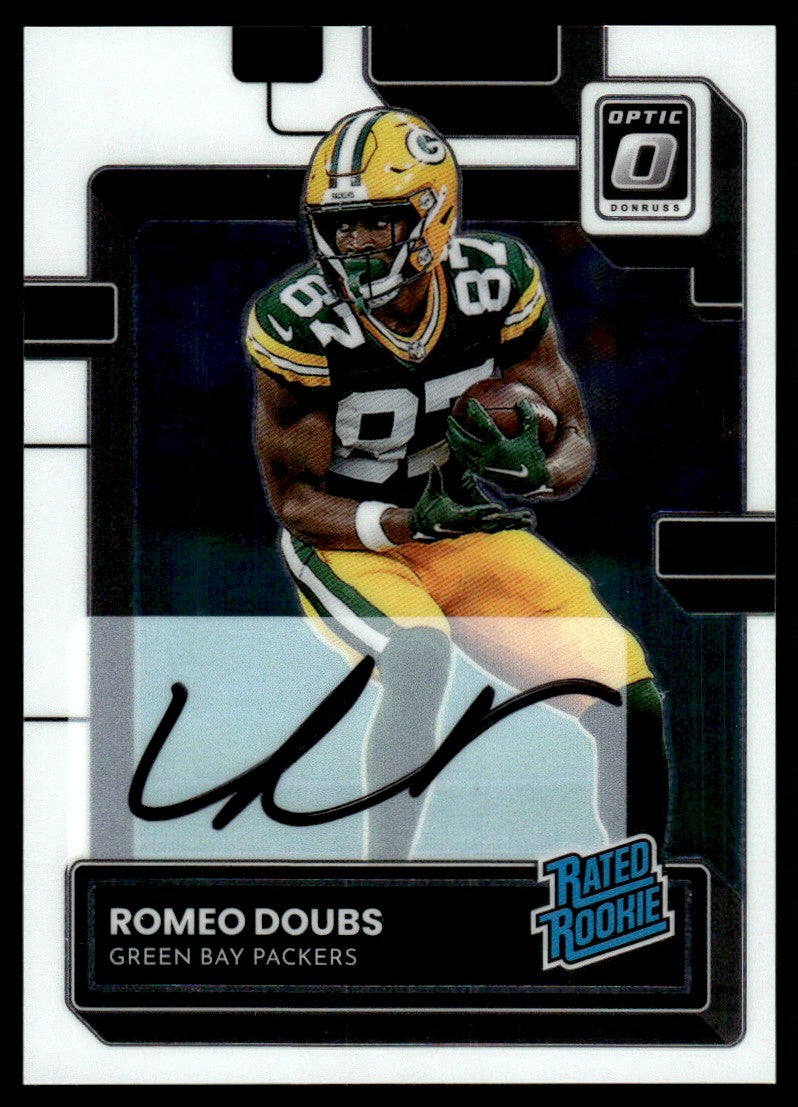 2022 Panini Donruss #235 Romeo Doubs Rookie /150 Auto