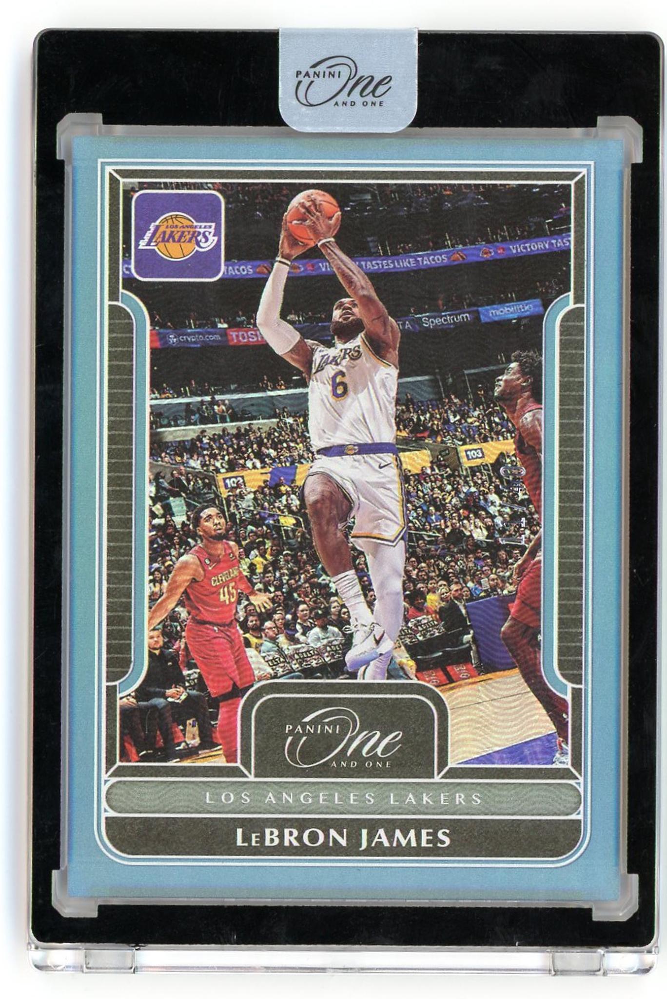 2023 Panini One and One Panini One and One Basketball LeBron James 64