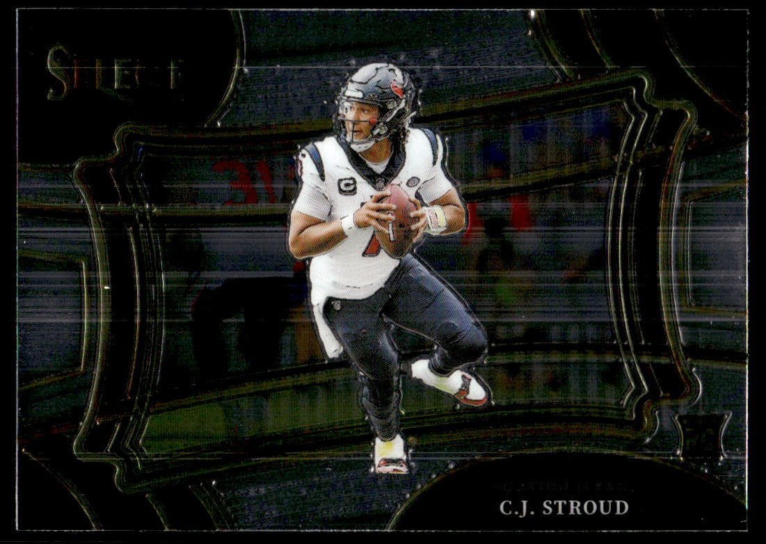 2023 Panini Select #338 C.J. Stroud Field Level Rookie Houston Texans