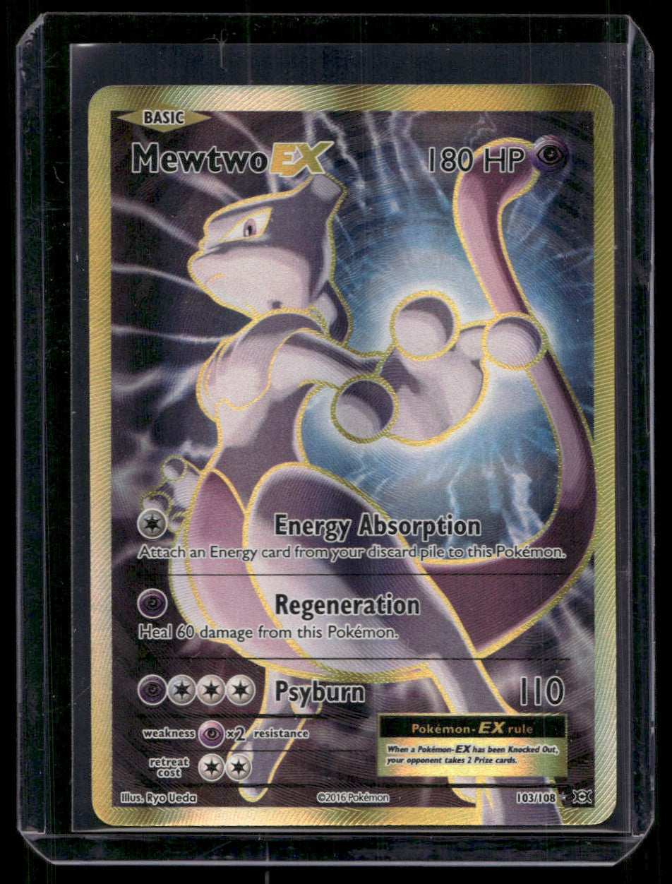 2016 Pokemon Evolutions #103/108 Mewtwo EX