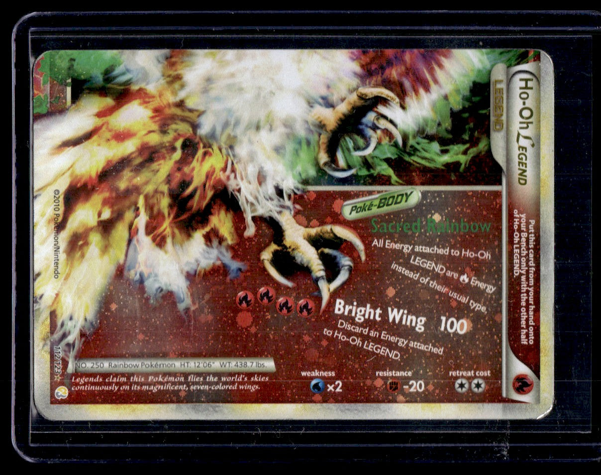 2010 Pokemon LEGEND Ho-Oh 112/123