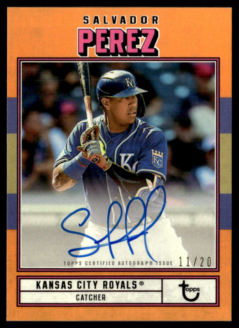 2022 Topps Brooklyn Collection Auto /20 Salvador Perez 