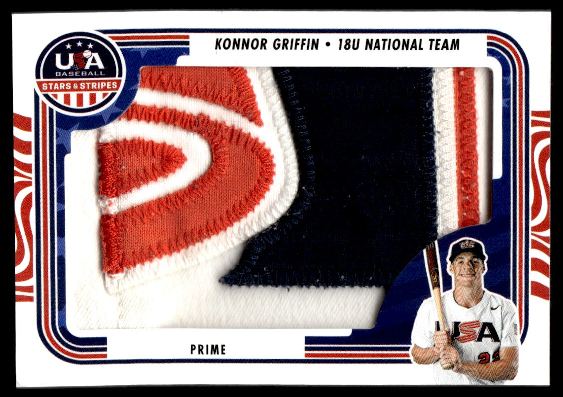 2024 Stars & Stripes Jumbo Materials Prime /27 Konnor Griffin