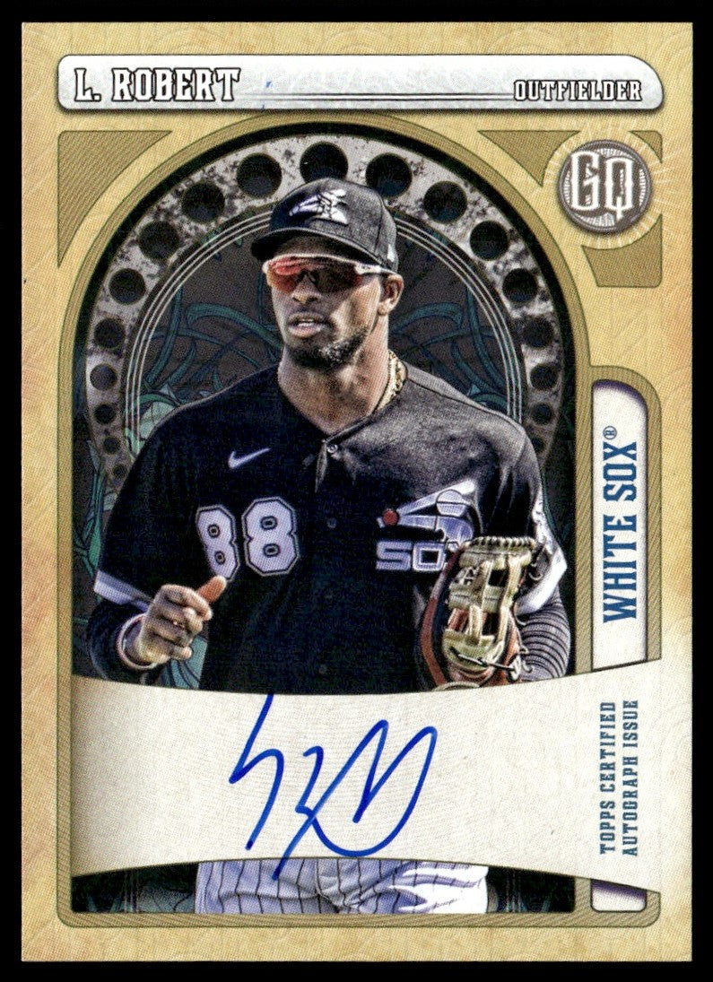 2021 Topps Gypsy Queen GQA-LR L. Robert /25 White Sox Auto