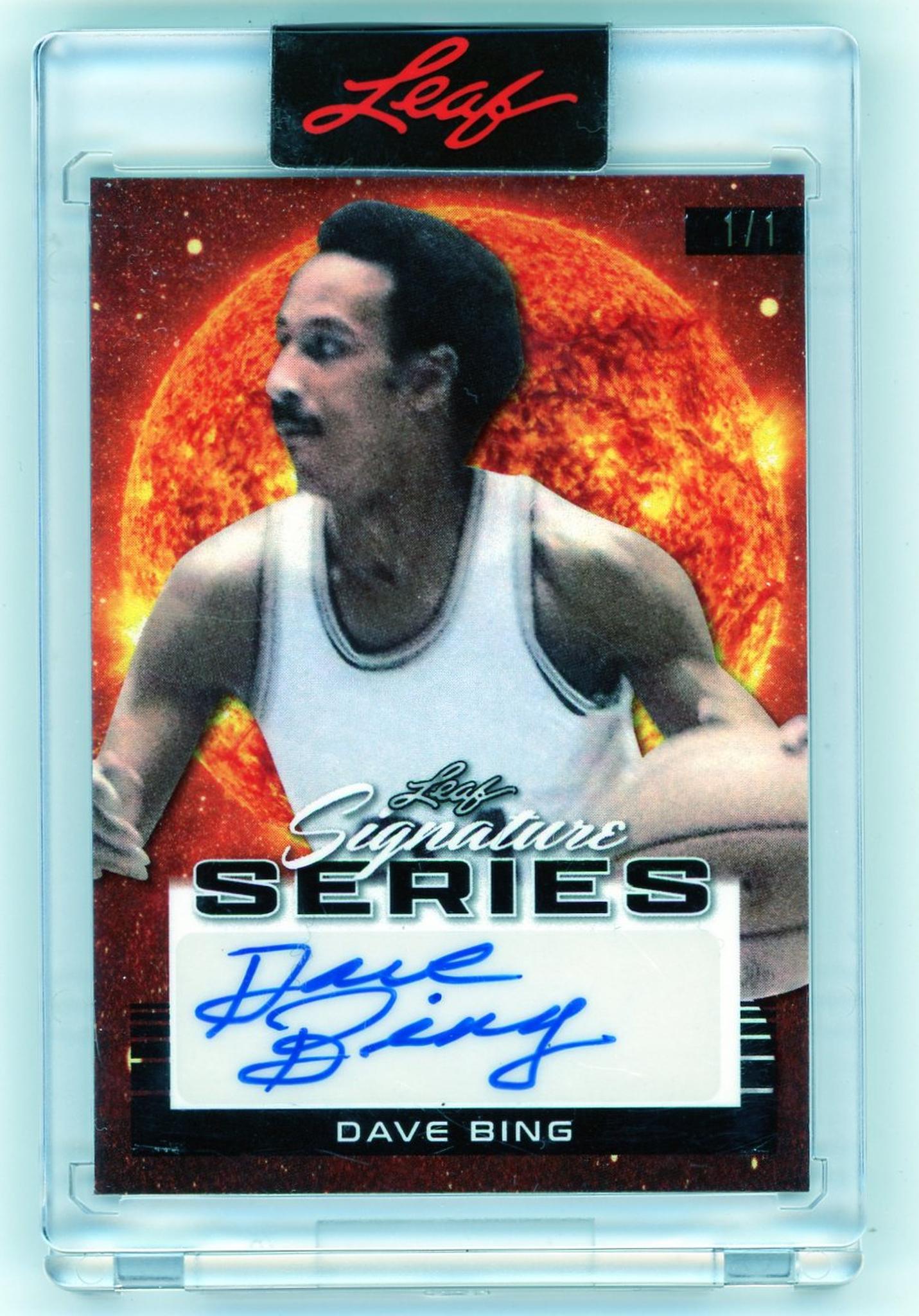 2023 Leaf Signature Series BA-DB1 Dave Bing 1/1 Auto