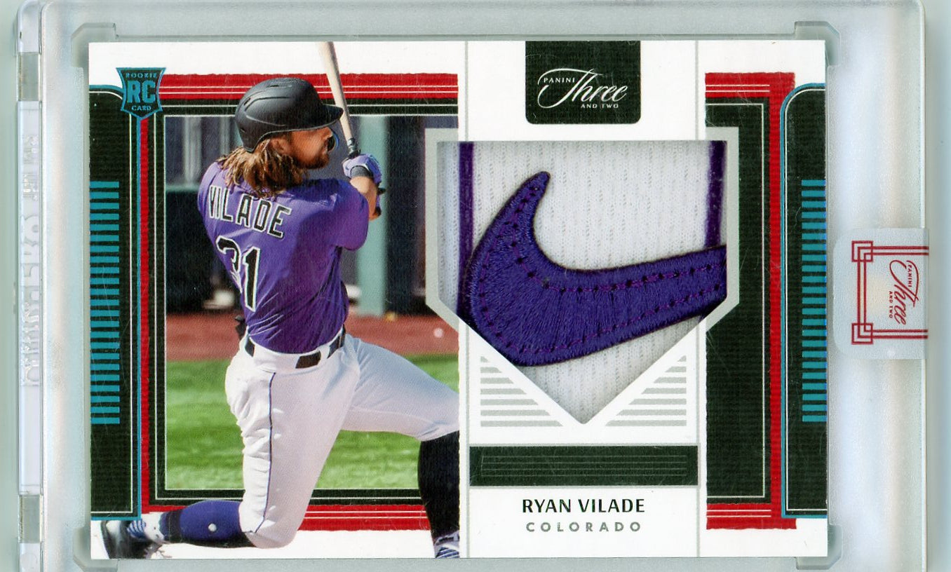 2022 Panini Three and Two RPA 1/1 Ryan Vilade 