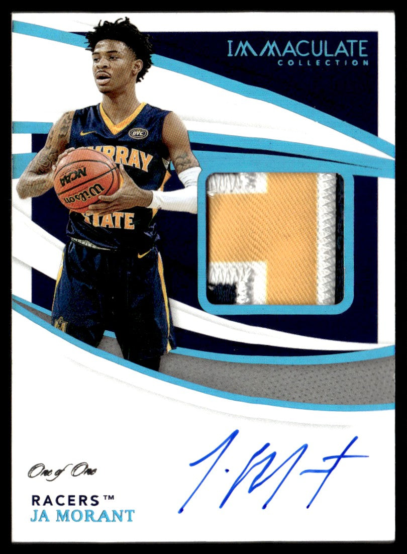 2021 Panini Immaculate Collection Immaculate Collection Collegiate Ja Morant ISP-JA