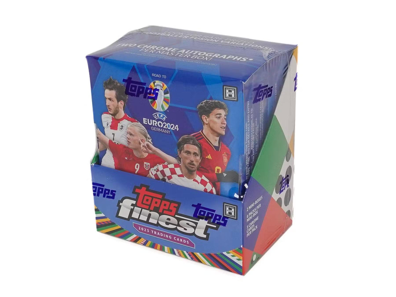 2024 Topps Finest Road to UEFA Euro Soccer Hobby Box