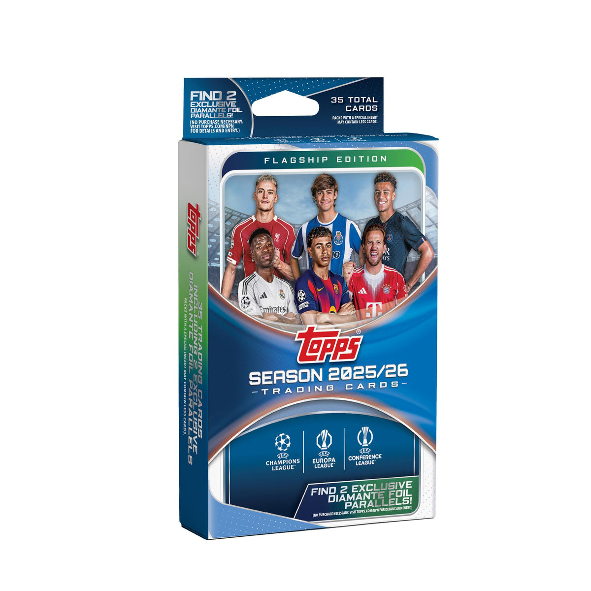 2025-26 Topps UEFA Club Competitions Soccer Hanger Box