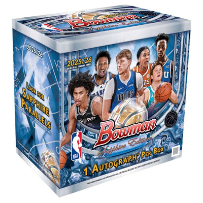 2025-26 Bowman Basketball Sapphire Hobby Box