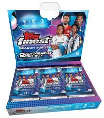 2025-26 Topps UEFA Club Competitions Finest Soccer Hobby Box