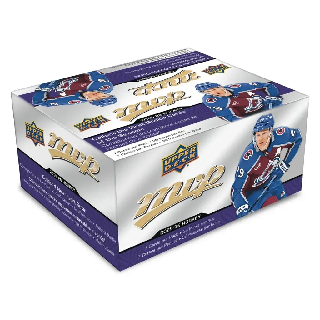 2025-26 Upper Deck MVP Hockey Retail Box