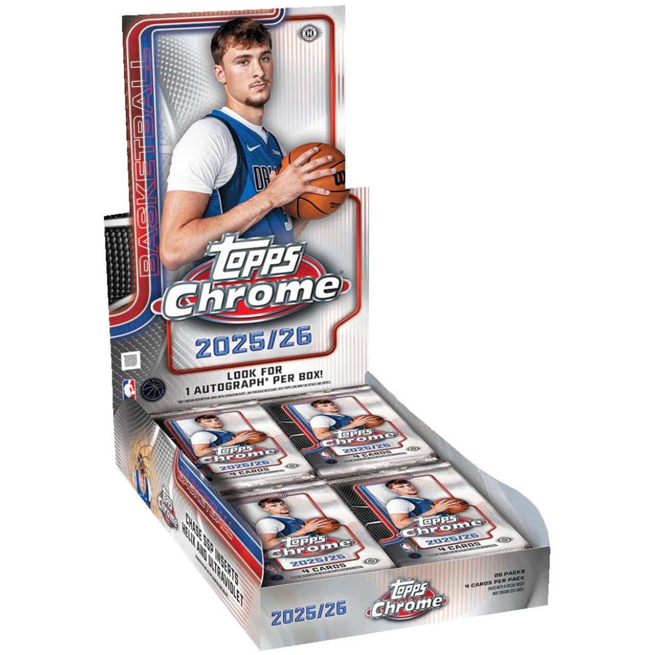 2025-26 Topps Chrome Basketball Hobby Box