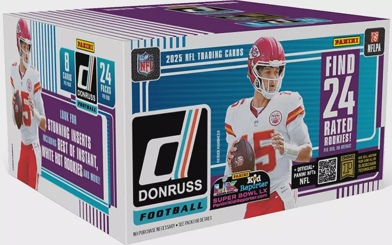 2025 Panini Donruss Football Retail Box