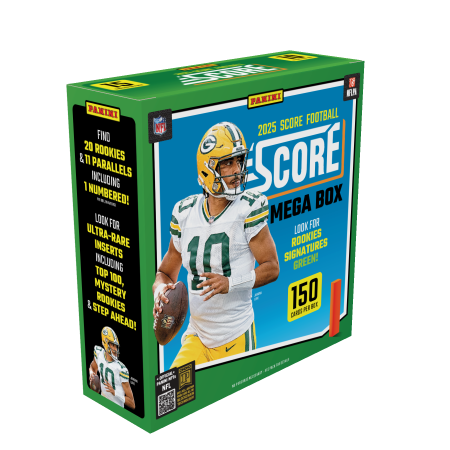 2025 Panini Score Football Blaster Box – Factory Sealed, 90 Cards, NFL Trading Cards