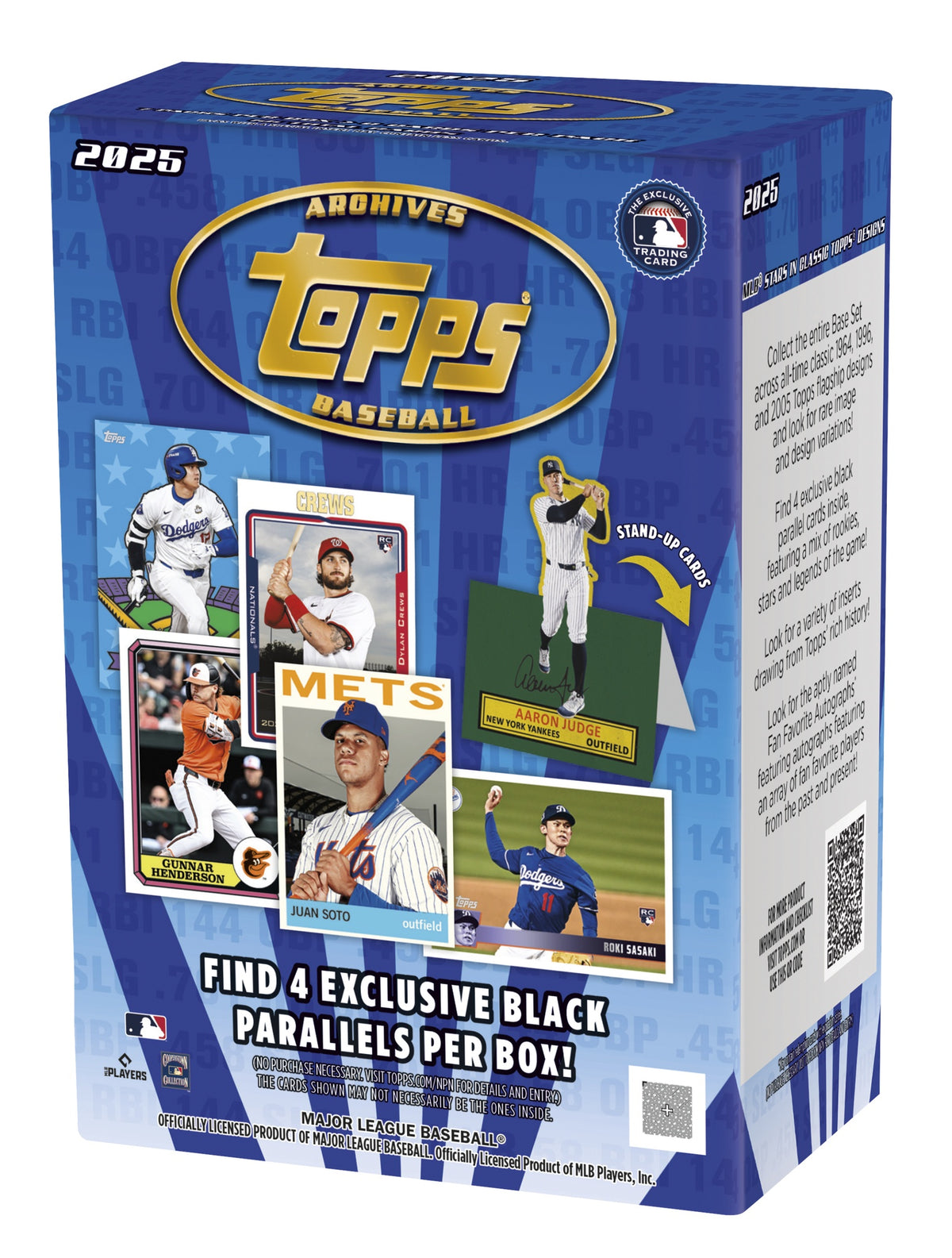 2025 Topps Archives Baseball Blaster Box