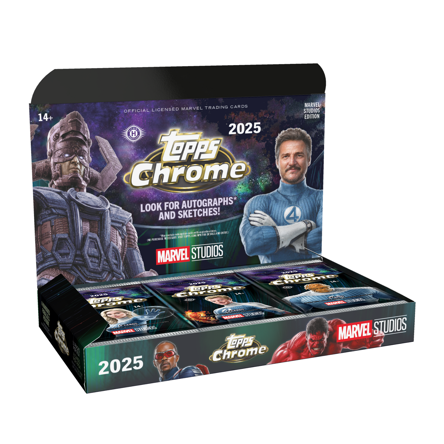 2025 Topps Chrome Marvel Studios Hobby Box