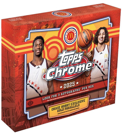 2025 Topps Chrome McDonald's All-American Basketball Hobby Box