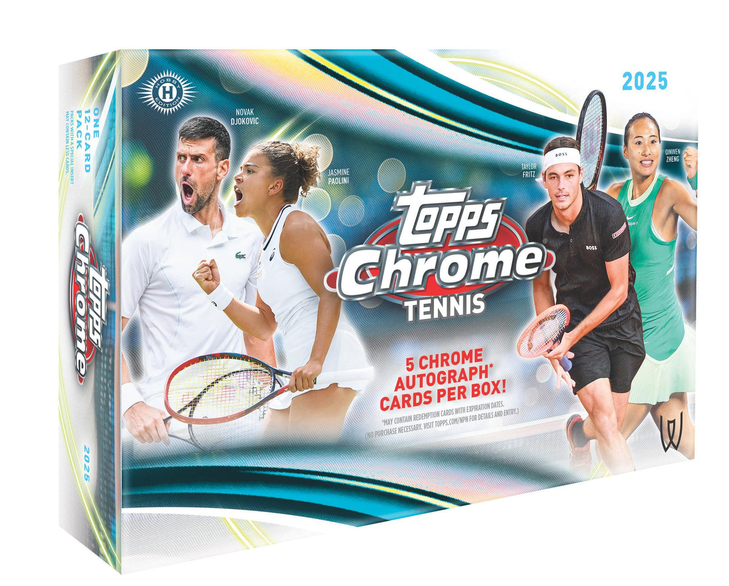 2025 Topps Chrome Tennis Breaker's Delight Box