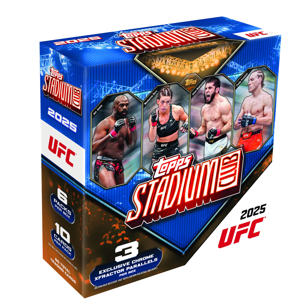 Ufc Box 2025 Topps UFC Stadium Club Mega Box – Monmouth Sports Cards