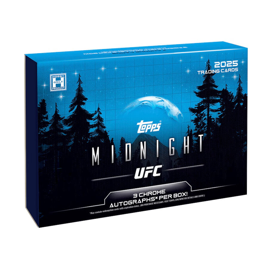 2025 Topps UFC Midnight Hobby Box