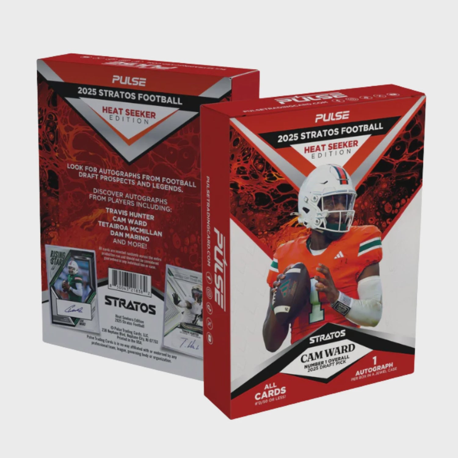 2025 Pulse Stratos Football Heat Seeker Edition Box