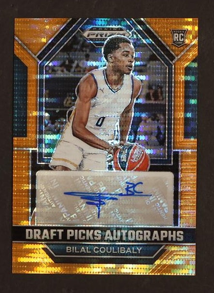 2023 Panini Prizm DPA-BCB Bilal Coulibaly Draft Picks Autographs Rookie