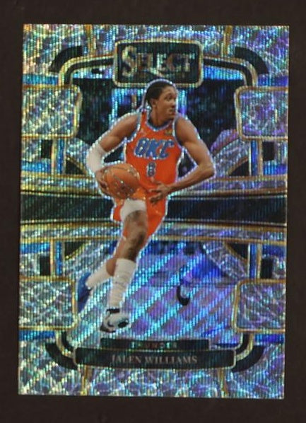 2023-24 Panini Select Concourse Jalen Williams #9 Prizm