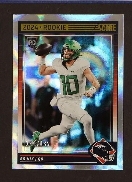 2024 Panini Score Bo Nix #332 RC