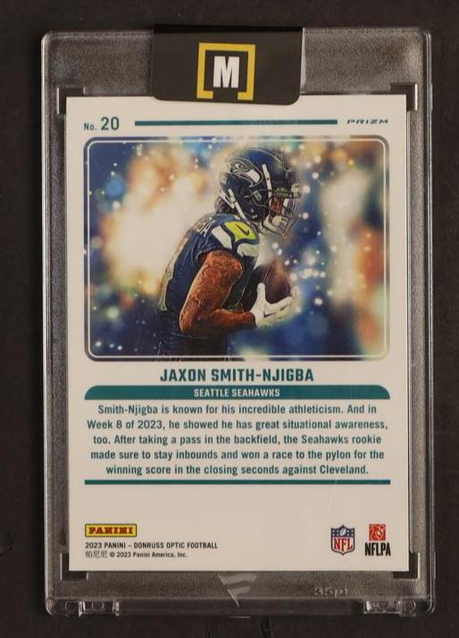 2023 Panini Donruss Optic Mythical Jaxon Smith-Njigba #20 RC