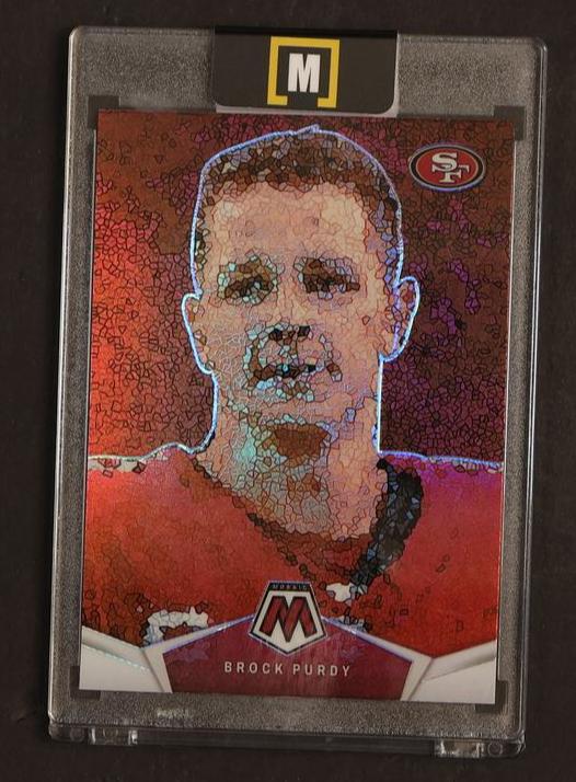 2023 Panini Mosaic MM-BPY Brock Purdy Micro-Mosaic San Francisco 49ers