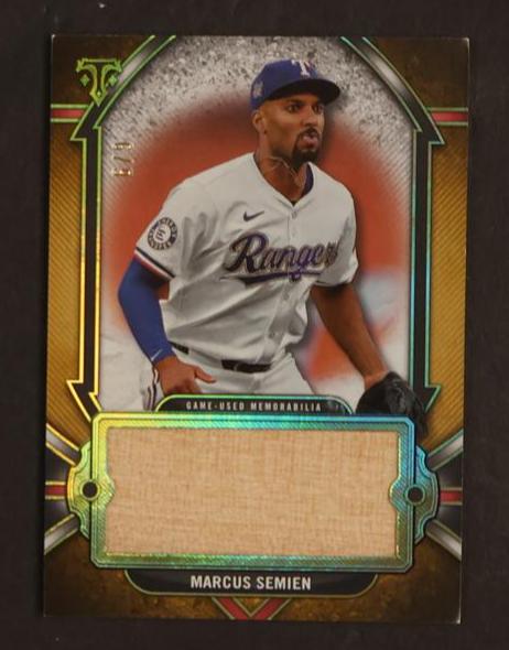 2024 Topps Triple Threads Marcus Semien Single Jumbo Relic /9