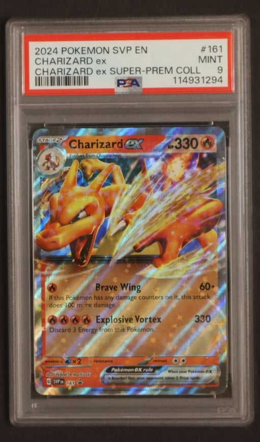 2024 Pokemon Super-Premium Collection #161 Charizard ex PSA 9 Mint