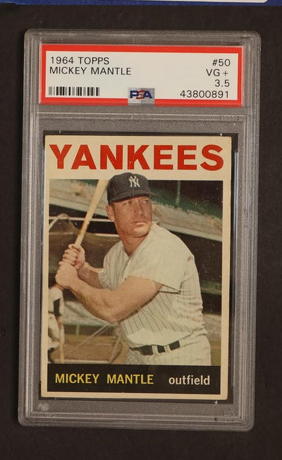 1964 Topps Mickey Mantle #50 PSA 3.5